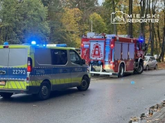 Wybuch siarkowodoru w Piasecznie. Dwie osoby ranne, lądował śmigłowiec LPR