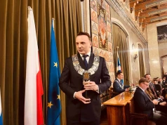 Prezydent miasta Krakowa Łukasz Gibała złożył ślubowanie
