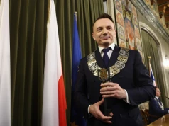 Kraków/ Łukasz Gibała złożył ślubowanie i oficjalnie objął urząd prezydenta miasta
