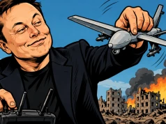 Musk bawi się w polityka. To on spowolnił Starlinka Ukraińcom
