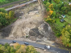 Na jakim etapie jest budowa tunelu na Tracku? Sprawdziliśmy, jak wygląda teren inwestycji
