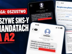 Fałszywe SMS-y o naruszeniach na A2. CANARD ostrzega przed wyłudzeniem