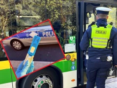 Policja kontrolowała kierowców autobusów MZK w Zielonej Górze. Użyto narkotestów