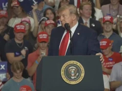 Przerwane wystąpienie Trumpa. Prezydent USA nie przebierał w słowach