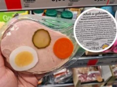 Jajo z tuby i morze soli. Prześwietliłam gotowy schab w galarecie z dyskontu