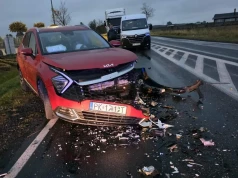 Wypadek na drodze z Ostrowa do Kalisza