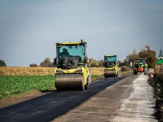 Trwają prace na drodze Szemborowo – Otoczna