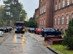 Pożar w szkole w Sulęcinie. Ewakuowano 400 osób, kilkoro uczniów potrzebowało pomocy