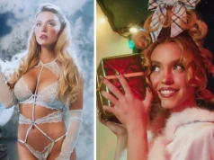 Sydney Sweeney znowu rozpaliła internet do czerwoności. Świąteczna kampania... w samej bieliźnie