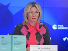 Zacharowa zakpiła z Polski. "Zaproponowała" sankcje na Ukrainę