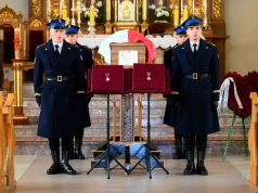 Ostatnie pożegnanie 27-letniego strażaka. Bartłomiej Pieróg spoczął w Racławicach