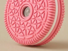 Ciastko Oreo zamieniło się w obiektyw aparatu jednorazowego z odzysku i robi mega klimat