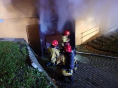 Z ostatniej chwili: Pożar śmietnika w wieżowcu. Trwa akcja gaśnicza