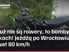 To już nie są rowery, to bomby na kółkach! Jeżdżą po Wrocławiu nawet 80 km/h