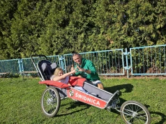 Radek Jasiczek podczas Półmaratonu Świdnickiego będzie jak zawsze biegł i niósł pomoc!