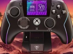 Turtle Beach Stealth Ultra II to ciekawy kontroler. Ma wbudowany ekran dotykowy i precyzyjne drążki