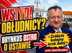 „Wstyd, po prostu wstyd!”. Prof. Józef Brynkus uderza w KOalicję: „A teraz ustawa o eutanazji?”