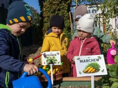 Pierwszy „EkoPrzedszkolak” otwarty. W Buczkowicach powstał bajkowy ogród dla dzieci