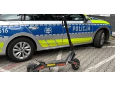 Kościan: Policyjny pościg za 18-latkiem na hulajnodze