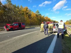 Wypadek pod Bydgoszczą. Poważne utrudnienia