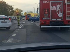 Potrącenie 17-latki w Koninie. Dziewczyna trafiła z obrażeniami do szpitala