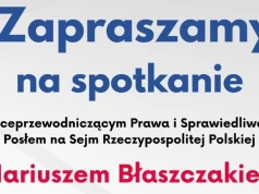 Mariusz Błaszczak spotka się z mieszkańcami Zakroczymia.