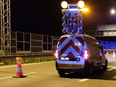 Wstrzymano ruch na obwodnicy Lublina. Pojazdy kierowane są objazdem przez miasto