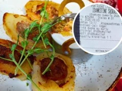 Zamówiłam tradycyjny litewski obiad. Paragon zaskoczył mniej niż porcja