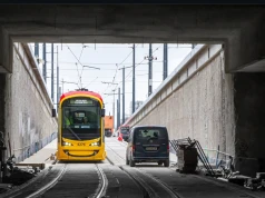 Pierwszy tramwaj przejechał tunelem do Warszawy Zachodniej