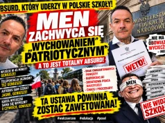 Absurd MEN uderzy w szkoły! Patriotyzm na rozkaz!