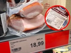 W Aldi trafiłem na podgardle wędzone z jałowcem. Wyglądało ładnie, ale skład mnie zniechęcił