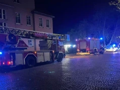 Dwie osoby w szpitalu po nocnym pożarze