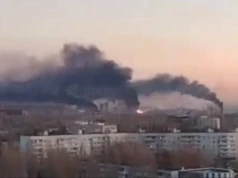 Płonie kombinat w rosyjskim Togliatti. Atak dronów