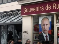 Zamieszki we Francji. Oszczędzili zdjęcie Putina?