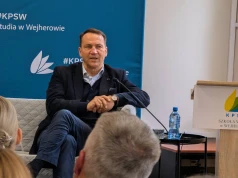 Radosław Sikorski w Wejherowie: Pomóżmy Ukrainie przetrwać zimę