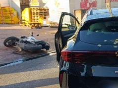 Zderzenie Cupry z motocyklem Suzuki w Zielonce. Motocyklista pod opieką ratowników