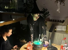 Tor przeszkód na miotle, czyli „Noc strachów” w bibliotece