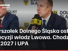 Marszałek Dolnego Śląska ostro o decyzji władz Lwowa. Chodzi o rok 2027 i UPA