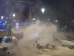 Starcia z policją w centrum Barcelony. "Nie zostawimy tego w taki sposób"