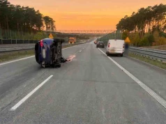 Wypadek na A2 pod Świebodzinem. Autostrada w kierunku Świecka zablokowana