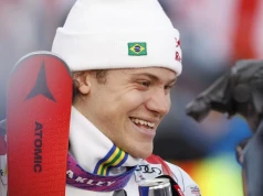 Narciarstwo alpejskie: Odległe miejsce Piotra Habdasa! Brazylijczyk Lucas Pinheiro Braathen prowadzi po pierwszym przejeździe w Solden!