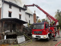 Pożar restauracji na Pomorzu
