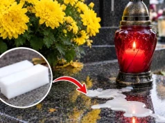 Wszyscy szorują pomniki godzinami, a ja przetarłam je tym. Nagrobek jak nowy w 3 minuty