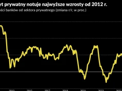 Największy wzrost kredytów prywatnych od 2012 r.
