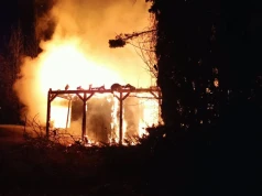 W nocy palił się domek letniskowy! Akcja trwała przez wiele godzin