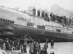 SM U-118 – niemiecki U-Boot na plaży w Hastings