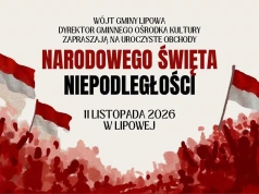 Gmina Lipowa i flagi… czerwono-białe!