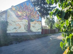 Polska wieś zachwyca muralami. Skrywa dzieła van Gogha w rozmiarze XXL
