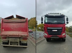 Tatra bez przyczepy ważyła 64 tony – poholenderska wywrotka 10×10 w Jaśle