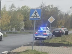 Potrącenie 52-latki na przejściu dla pieszych w Płońsku. Kobieta trafiła do szpitala